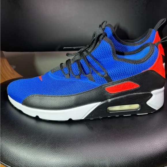 Nike Air Max 90 EZ Trainers - 2018 - Racer Blue - Size US 14 like new condition!